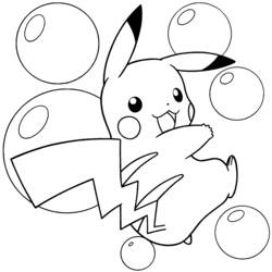 Раскраска: Pokemon (мультфильмы) #24655 - Бесплатные раскраски для печати