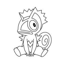 Раскраска: Pokemon (мультфильмы) #24663 - Раскраски для печати
