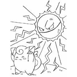 Раскраска: Pokemon (мультфильмы) #24669 - Бесплатные раскраски для печати