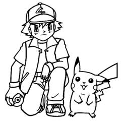 Раскраска: Pokemon (мультфильмы) #24688 - Бесплатные раскраски для печати