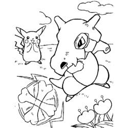 Раскраска: Pokemon (мультфильмы) #24690 - Бесплатные раскраски для печати