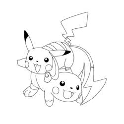 Раскраска: Pokemon (мультфильмы) #24707 - Бесплатные раскраски для печати