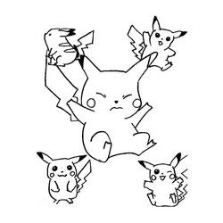 Раскраска: Pokemon (мультфильмы) #24718 - Бесплатные раскраски для печати