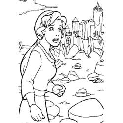 Раскраска: Экскалибур, волшебный меч (мультфильмы) #41737 - Раскраски для печати