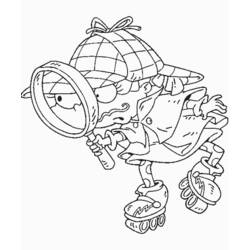 Раскраска: Rugrats (мультфильмы) #52703 - Бесплатные раскраски для печати