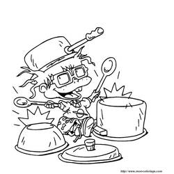 Раскраска: Rugrats (мультфильмы) #52716 - Бесплатные раскраски для печати