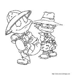 Раскраска: Rugrats (мультфильмы) #52724 - Бесплатные раскраски для печати