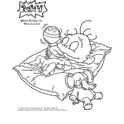 Раскраска: Rugrats (мультфильмы) #52725 - Бесплатные раскраски для печати