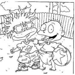 Раскраска: Rugrats (мультфильмы) #52728 - Бесплатные раскраски для печати