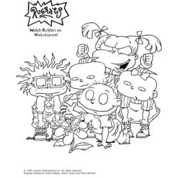 Раскраска: Rugrats (мультфильмы) #52729 - Раскраски для печати