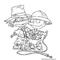 Раскраска: Rugrats (мультфильмы) #52742 - Бесплатные раскраски для печати