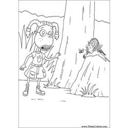 Раскраска: Rugrats (мультфильмы) #52752 - Бесплатные раскраски для печати