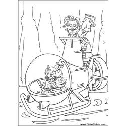 Раскраска: Rugrats (мультфильмы) #52764 - Бесплатные раскраски для печати