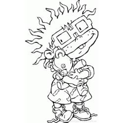 Раскраска: Rugrats (мультфильмы) #52777 - Раскраски для печати