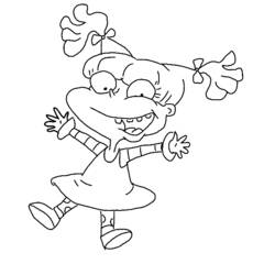 Раскраска: Rugrats (мультфильмы) #52782 - Бесплатные раскраски для печати