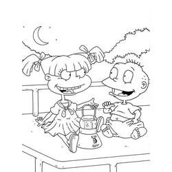 Раскраска: Rugrats (мультфильмы) #52792 - Раскраски для печати