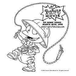 Раскраска: Rugrats (мультфильмы) #52795 - Бесплатные раскраски для печати