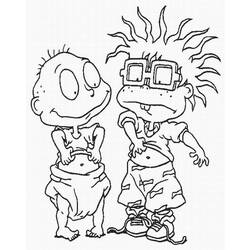 Раскраска: Rugrats (мультфильмы) #52799 - Раскраски для печати