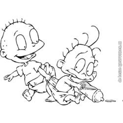Раскраска: Rugrats (мультфильмы) #52816 - Раскраски для печати