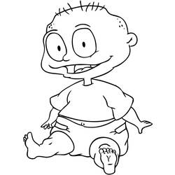 Раскраска: Rugrats (мультфильмы) #52831 - Бесплатные раскраски для печати