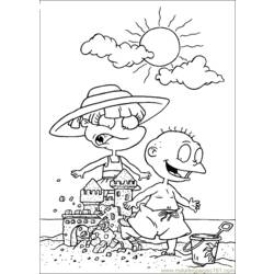Раскраска: Rugrats (мультфильмы) #52834 - Бесплатные раскраски для печати