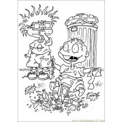 Раскраска: Rugrats (мультфильмы) #52840 - Бесплатные раскраски для печати