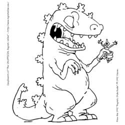 Раскраска: Rugrats (мультфильмы) #52878 - Раскраски для печати