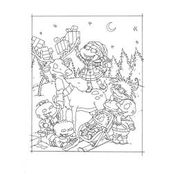 Раскраска: Rugrats (мультфильмы) #52892 - Бесплатные раскраски для печати