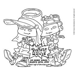 Раскраска: Rugrats (мультфильмы) #52897 - Бесплатные раскраски для печати