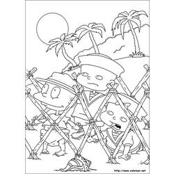 Раскраска: Rugrats (мультфильмы) #52922 - Бесплатные раскраски для печати