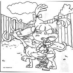 Раскраска: Rugrats (мультфильмы) #52955 - Бесплатные раскраски для печати