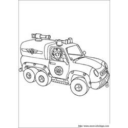 Раскраска: Сэм Пожарный (мультфильмы) #39849 - Раскраски для печати