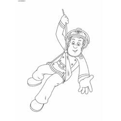 Раскраска: Сэм Пожарный (мультфильмы) #39897 - Раскраски для печати