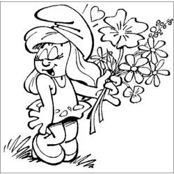 Раскраска: Smurfs (мультфильмы) #34568 - Бесплатные раскраски для печати