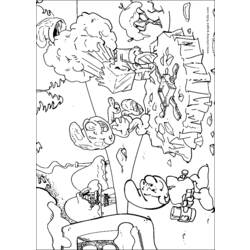 Раскраска: Smurfs (мультфильмы) #34624 - Бесплатные раскраски для печати