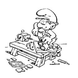 Раскраска: Smurfs (мультфильмы) #34648 - Бесплатные раскраски для печати