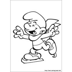 Раскраска: Smurfs (мультфильмы) #34658 - Бесплатные раскраски для печати
