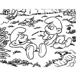 Раскраска: Smurfs (мультфильмы) #34666 - Бесплатные раскраски для печати