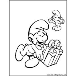 Раскраска: Smurfs (мультфильмы) #34689 - Раскраски для печати