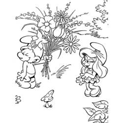 Раскраска: Smurfs (мультфильмы) #34690 - Бесплатные раскраски для печати