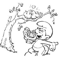 Раскраска: Smurfs (мультфильмы) #34702 - Бесплатные раскраски для печати