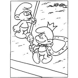 Раскраска: Smurfs (мультфильмы) #34717 - Бесплатные раскраски для печати