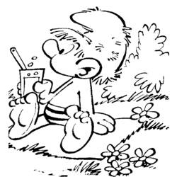 Раскраска: Smurfs (мультфильмы) #34724 - Бесплатные раскраски для печати
