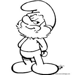 Раскраска: Smurfs (мультфильмы) #34737 - Бесплатные раскраски для печати