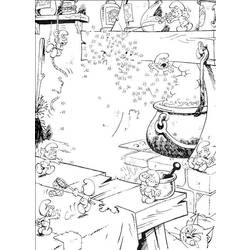 Раскраска: Smurfs (мультфильмы) #34753 - Бесплатные раскраски для печати