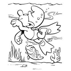 Раскраска: Smurfs (мультфильмы) #34790 - Бесплатные раскраски для печати