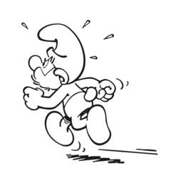 Раскраска: Smurfs (мультфильмы) #34802 - Бесплатные раскраски для печати