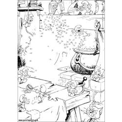 Раскраска: Smurfs (мультфильмы) #34834 - Бесплатные раскраски для печати