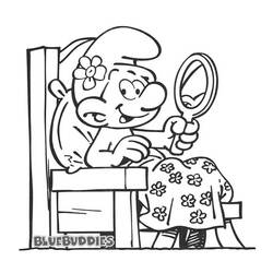 Раскраска: Smurfs (мультфильмы) #34856 - Бесплатные раскраски для печати