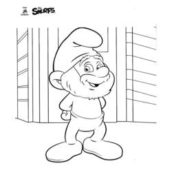 Раскраска: Smurfs (мультфильмы) #34900 - Бесплатные раскраски для печати